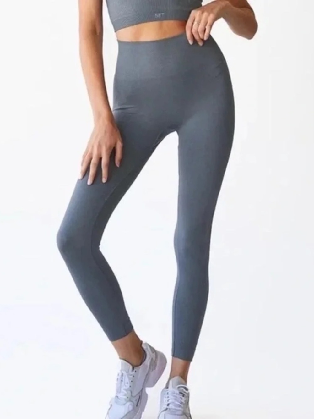 SET ACTIVE sculptflex leggings | slate, small
